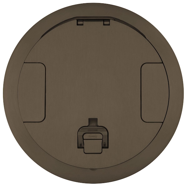 Electrical Box Cover, Round, Aluminum